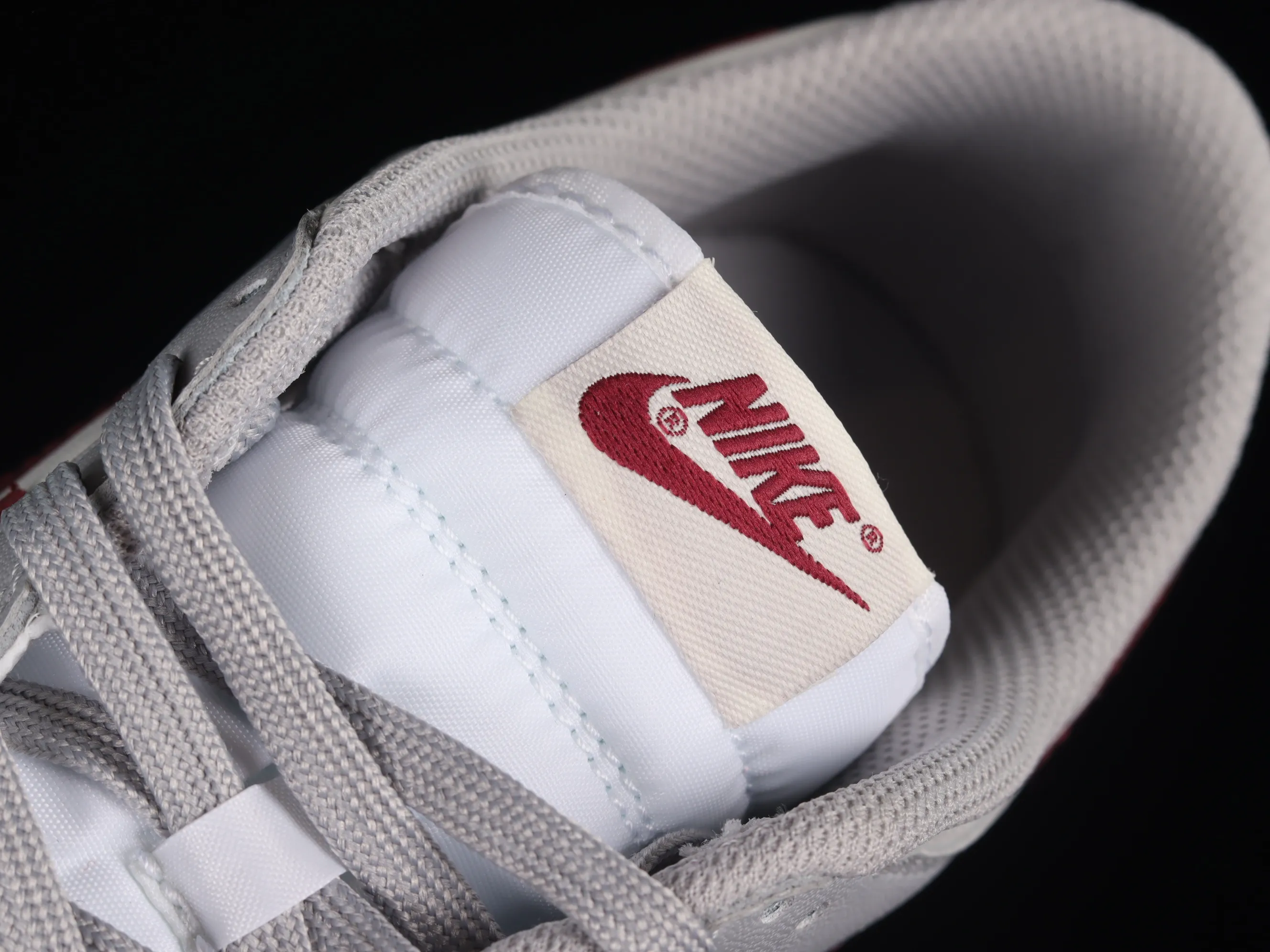 All categories Nk SB Dunk series Nk SB Dunk Low low-top sneakers Nk Dunk Low "Grey White" gray burgundy low-top retro sports and leisure sneakers DD1503-122